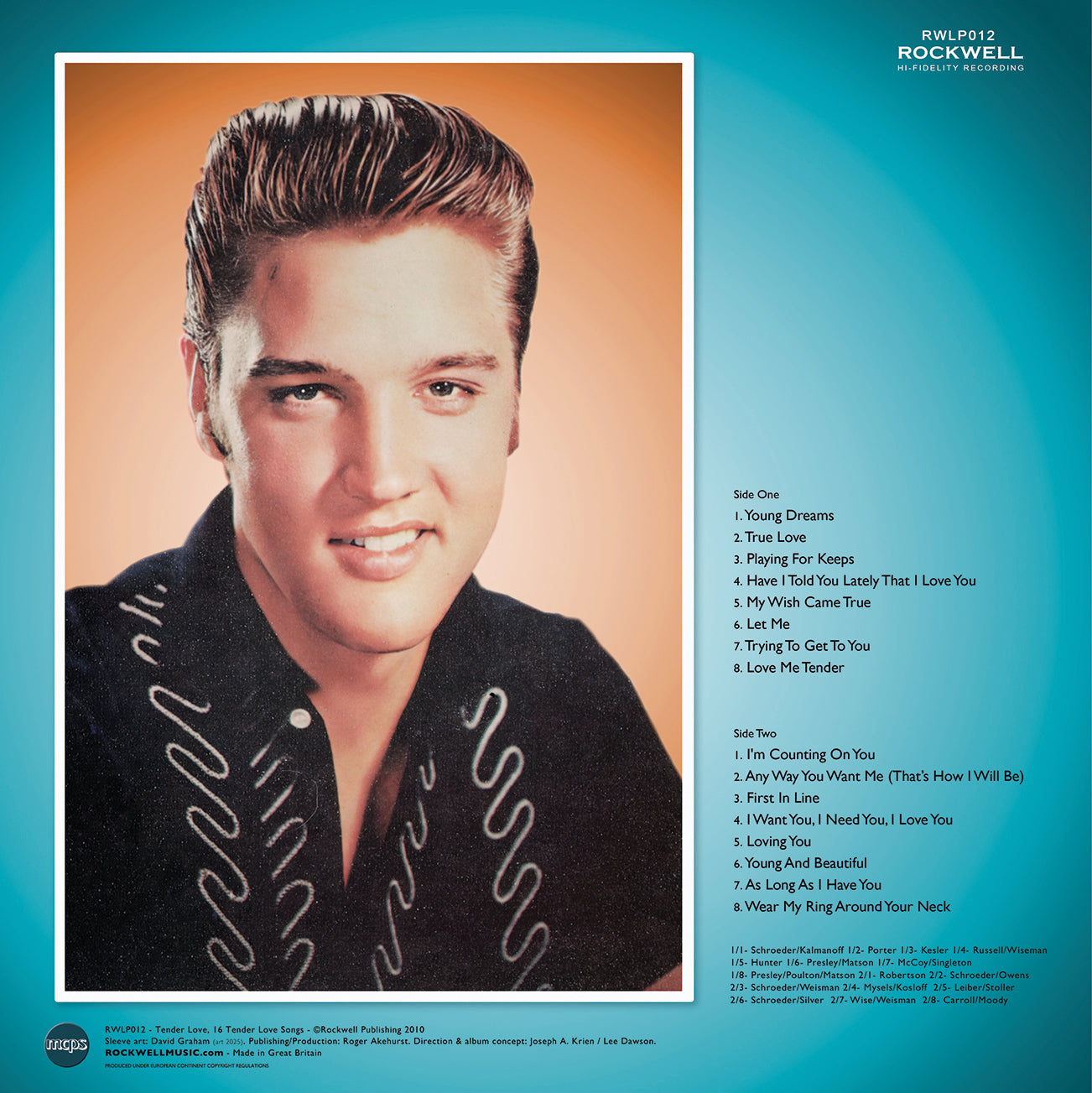 Elvis Presley, TENDER LOVE, Pewter Vinyl