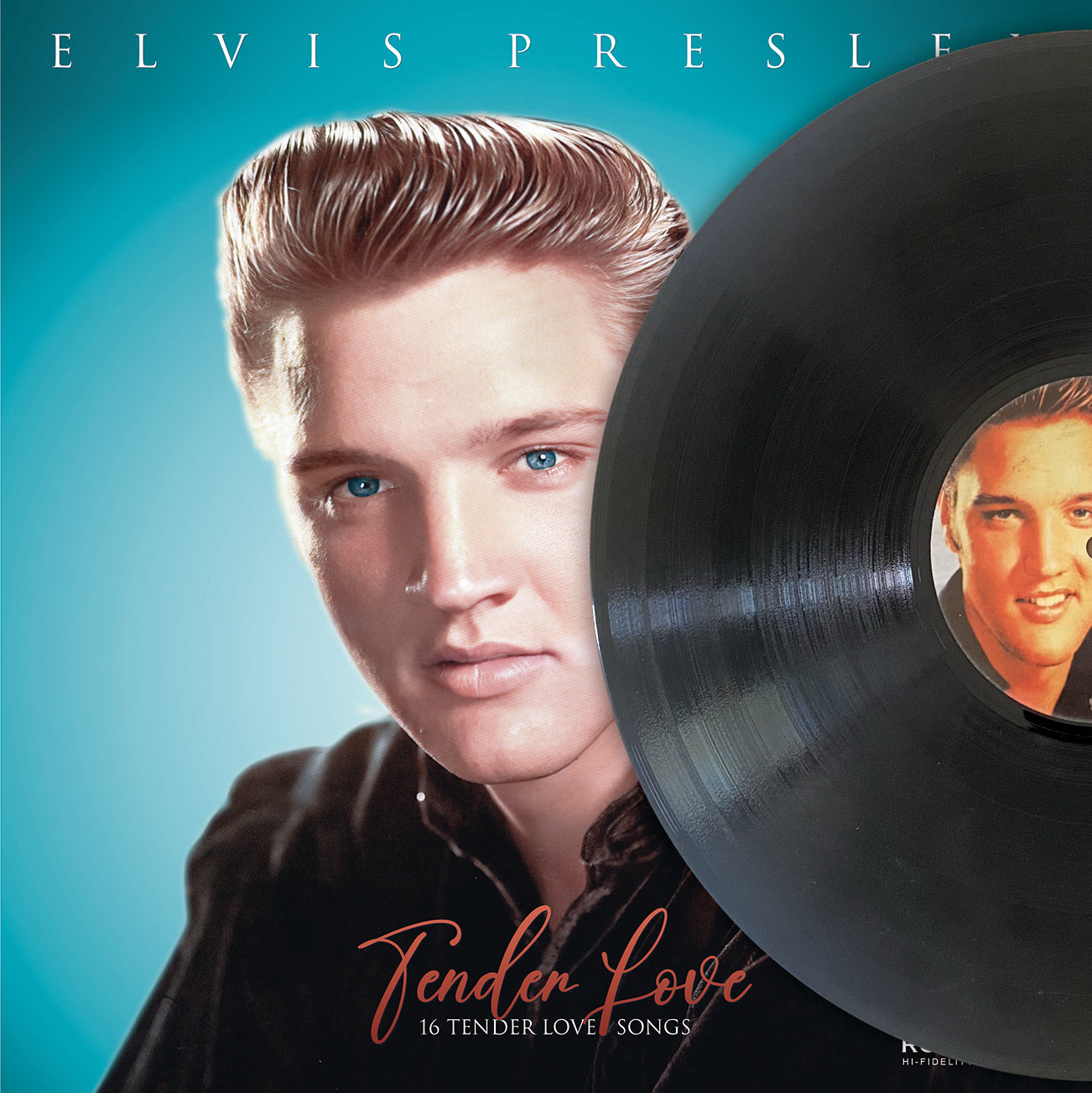 Elvis Presley, TENDER LOVE, 180g Black Vinyl
