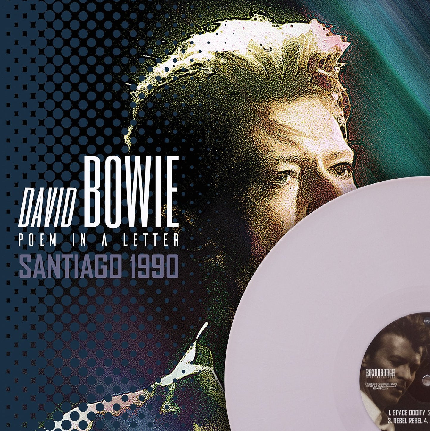 David Bowie, POEM IN A LETTER, Vinyle Lilas Pâle – Édition Limitée