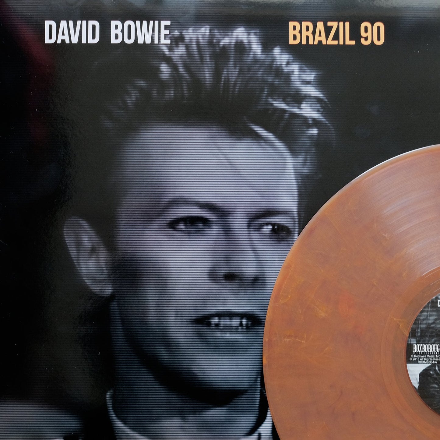 David Bowie, BRAZIL 90, Limited Edition Orange Wash Marble Vinyl*