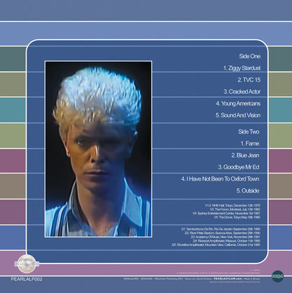David Bowie, RESOUND, Vinyle bleu
