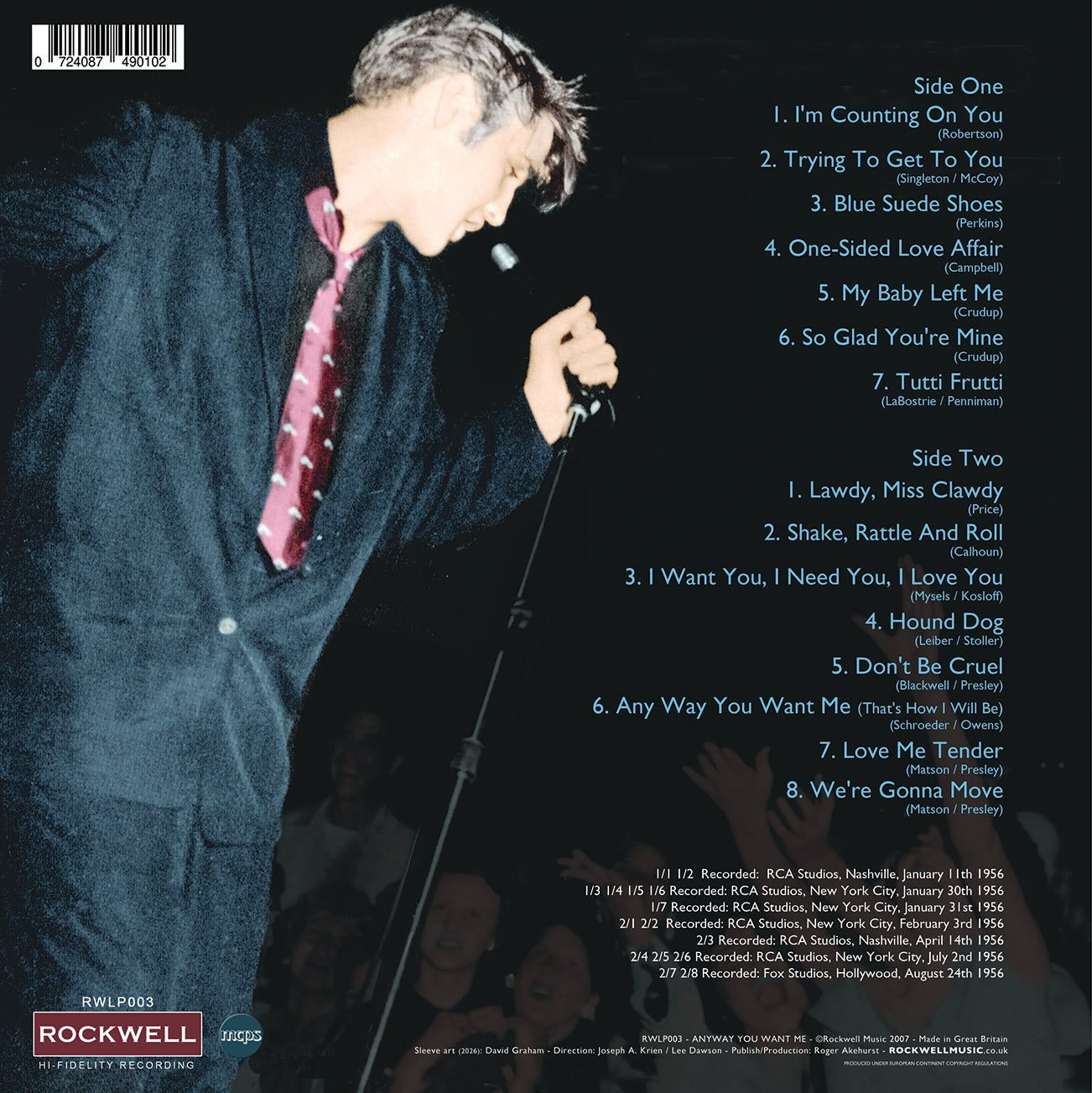 Elvis Presley, ANY WAY YOU WANT ME, 180g Black Vinyl
