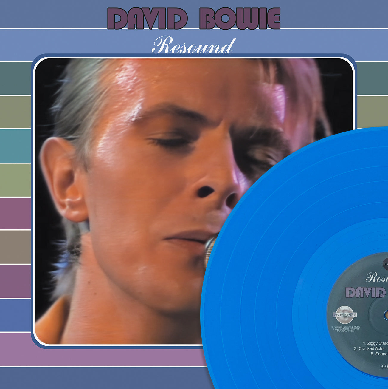 David Bowie, RESOUND, Vinyle bleu