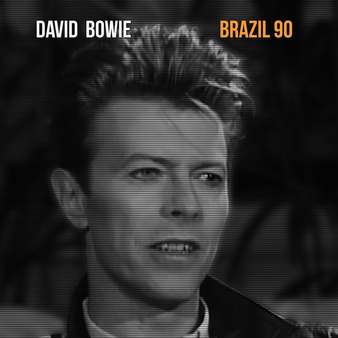 David Bowie, BRAZIL 90, Vinyle Marbré Lavage Orange Édition Limitée